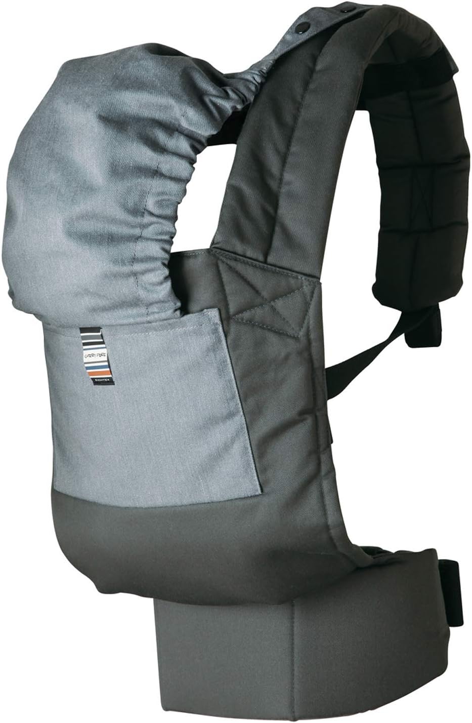 日本エイテックス キャリフリー 2WAYウエストベルトキャリー 抱っことおんぶで使える 腰ベルト付き抱っこひも グレー 01-103