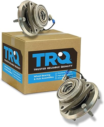 Miniatura 138 de TRQ Juego de 2 rodamientos y bujes de rueda delantera izquierda y derecha compatible con Mazda 6 2014-2019 CX-5 2013-2022