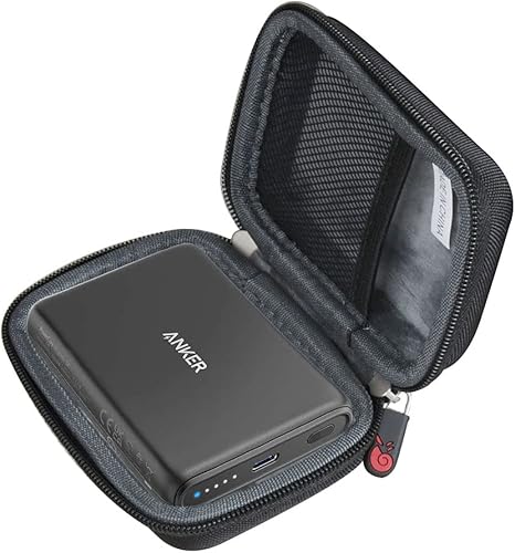 Hermitshell Estuche rígido de viaje para Anker 521 batería magnética (PowerCore Magnetic 5K) 5000 mAh cargador portátil inalámbrico magnético