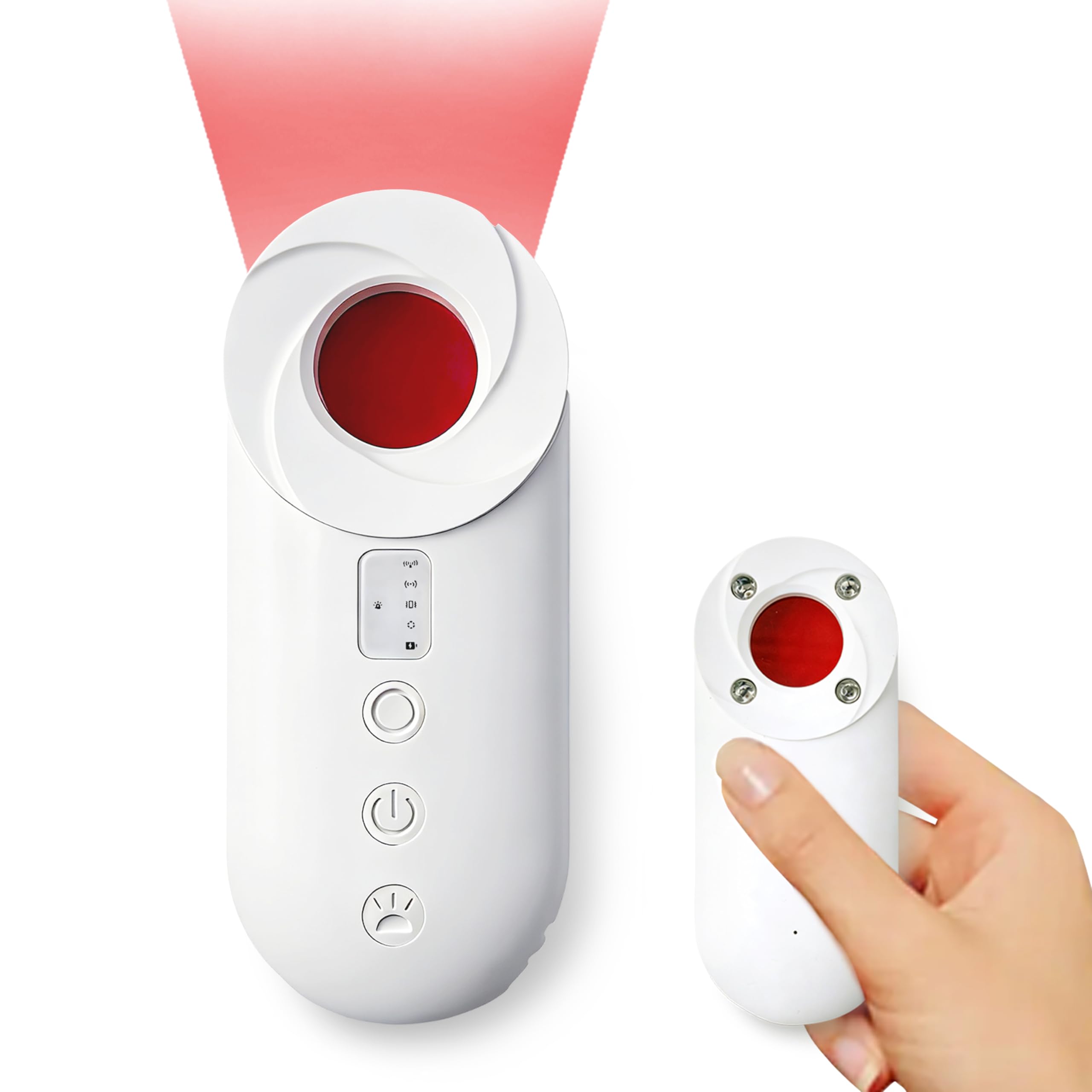 Naibudx Multifunctional Hidden Camera Detector Detects Hidden Cameras Features Vibration Alarm and Flashlight a Great Companion for Business