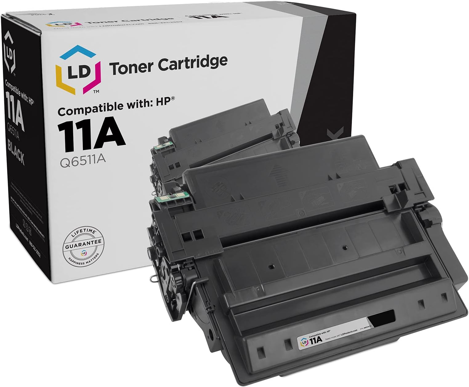 LD Products Compatible Toner Cartridge Replacement for HP 11A Q6511A (Black Single) Compatible with HP Laserjet 2420 2420d 2420dn 2430dtn 2430n 2430tn 2430 2420n