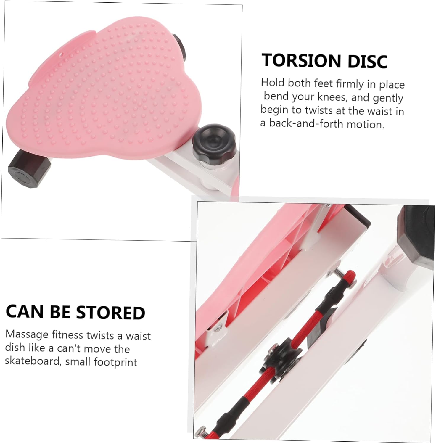 1Pc Body Shaping Twisting Waist Machine Rotating Board Fitness Equipment for Indoor Exercise and Home Gym Use Low Impact Durable Design