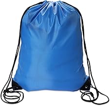 Sliverdew Sac à cordon de serrage, sac en polyéthylène noir, sac de gym avec cordon de serrage, sac à dos pour le sport, la gym, les voyages, la natation, la plage