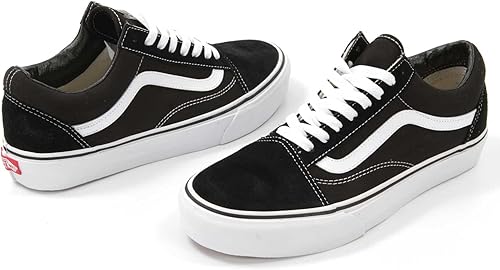 Vans Old Skool(Tm) Core Classics para hombre (12.5 B (M) US Mujer 11 D(M) US Hombres, NegroBlanco), NegroBlanco