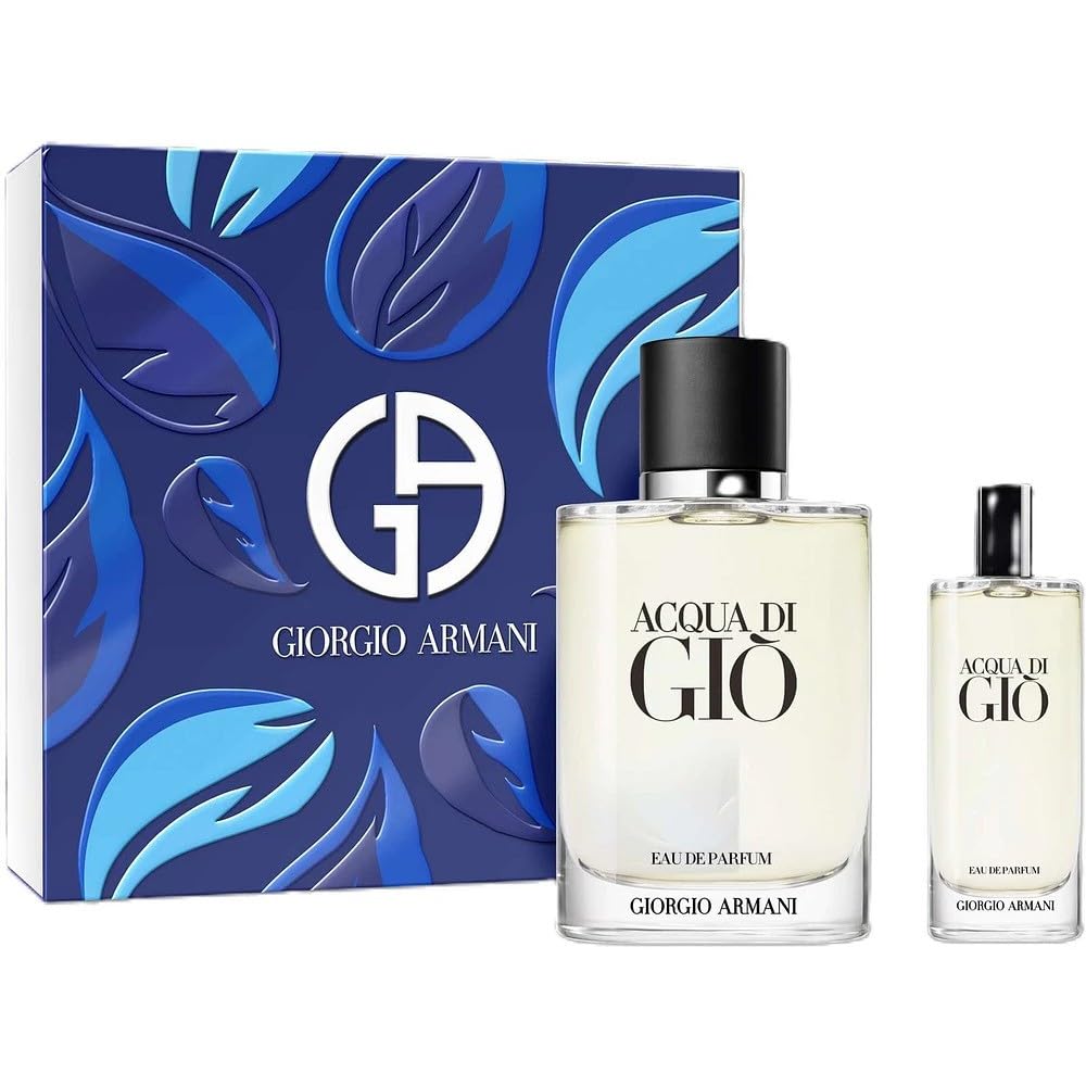 Armani Acqua Di Gio Homme Set: Edp Spray 100ml + Edp Spray 15ml