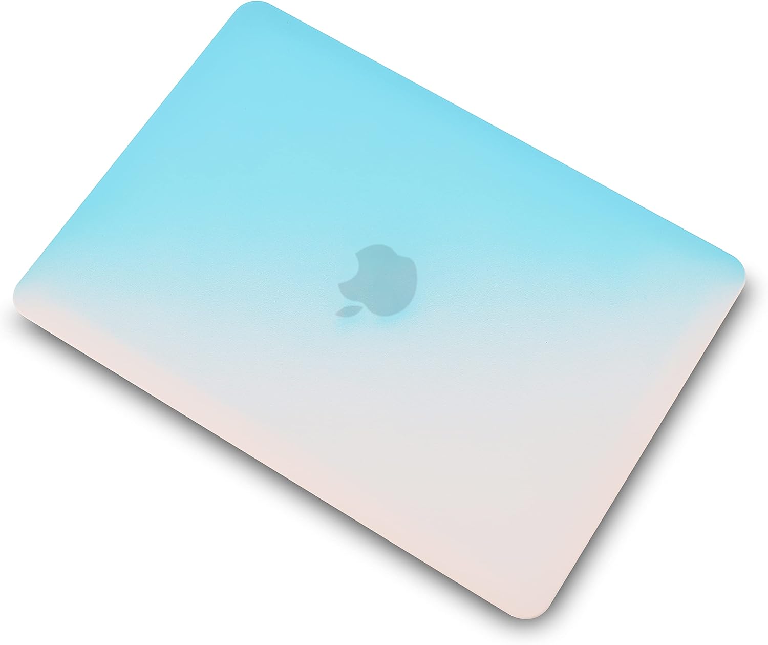 KECC Case Compatible with MacBook Air 13 inch Case (2010-2017 Release) A1369/A1466 Plastic Hard Shell + Keyboard Cover (Pale Pink Blue)