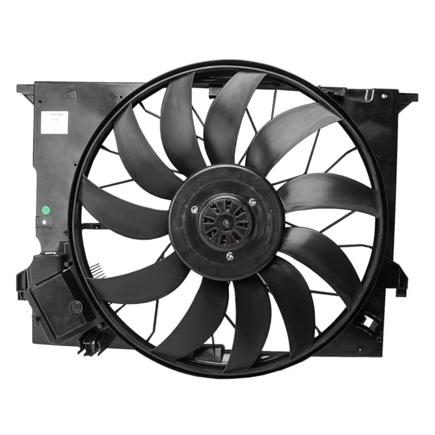 Engine Cooling Fan Mount Kit Radiator Cooling Fan OEM A2115001893 2115002293 for Benz for C-Class 3.5L 2007 2008 2009 2010 2011 2012 2013