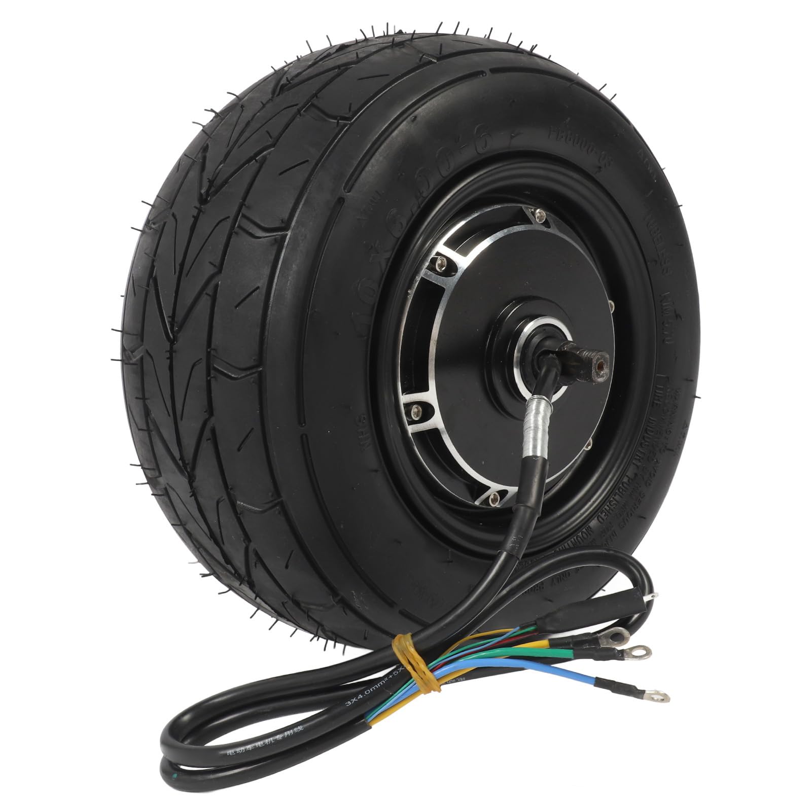 10 Inch 3000-4000W Brushless DC Hub Motor for Electric Motorcycle & Scooter, & Quiet Design