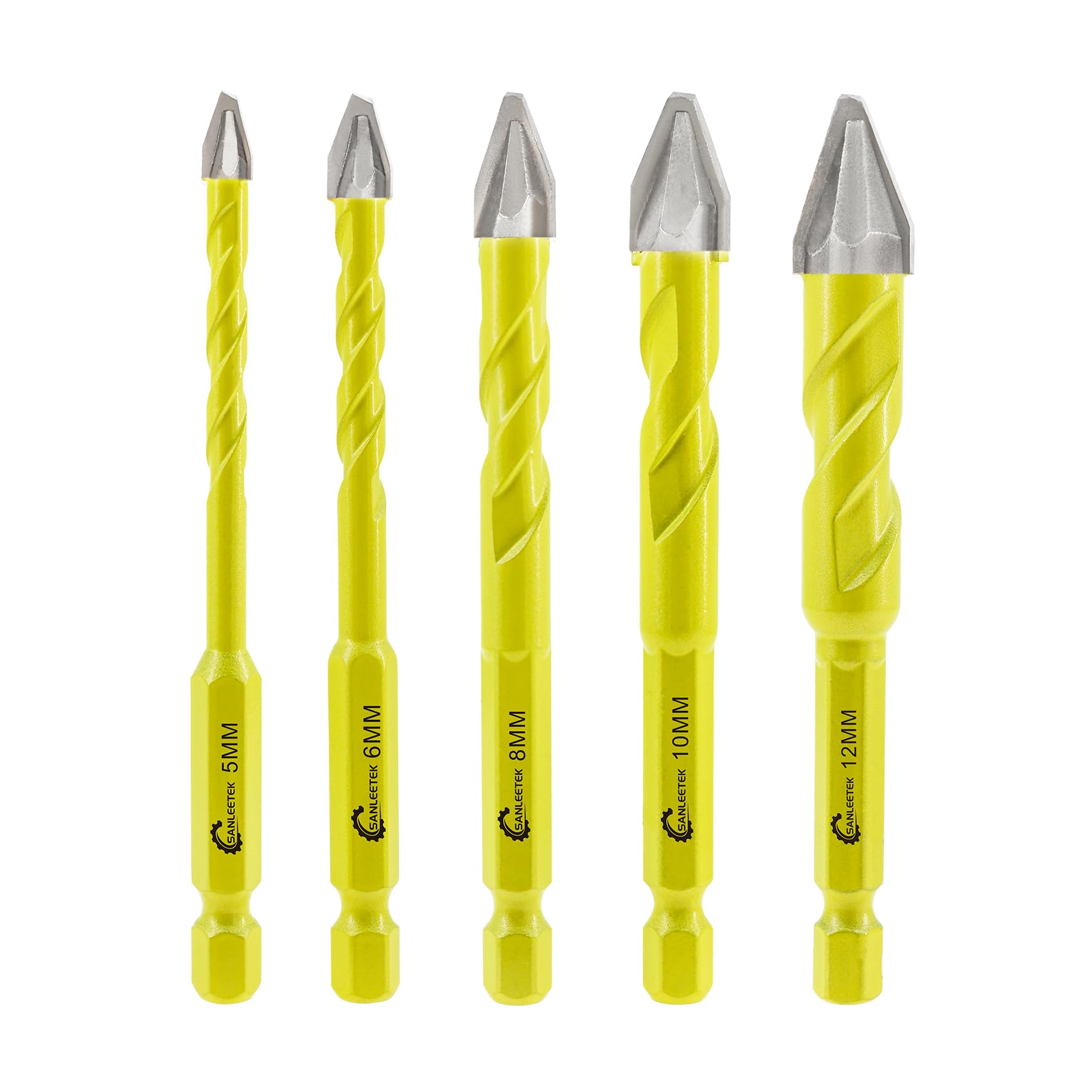 Skewed Head Eccentric Drill Bits Set