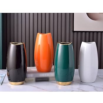 白とオレンジの陶器花瓶 Amazon.co.jp: オレンジ 形 花瓶 ガラス 水耕栽培 陶器花瓶