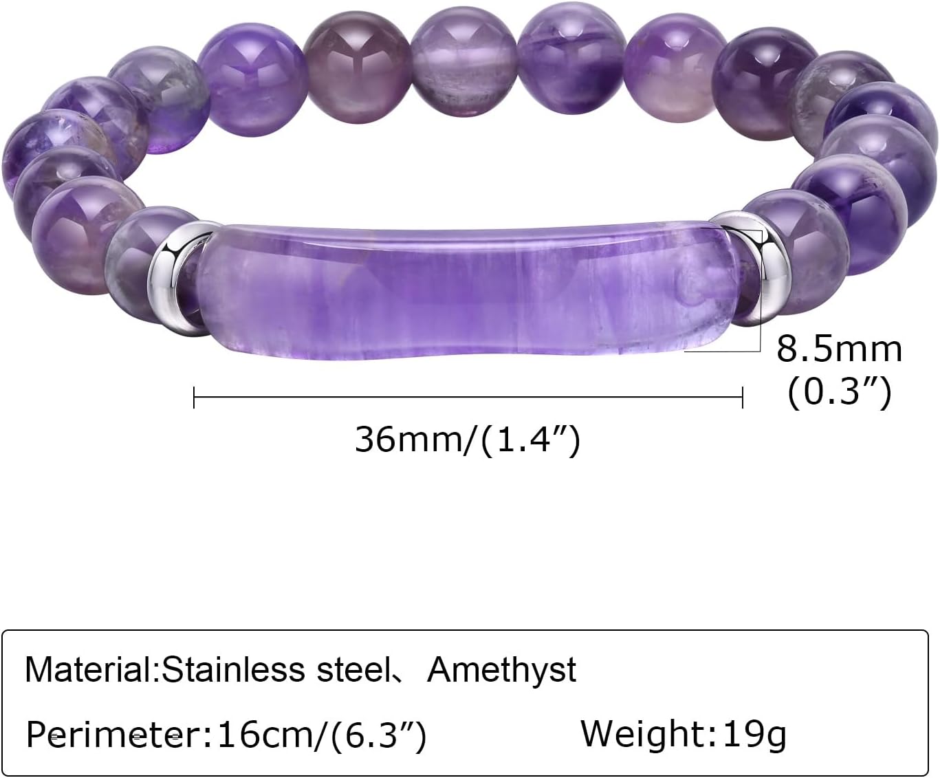 Link Pheromone Bracelet for Women Pink Love Rose Quartz Pheromone Bracelet 8mm Healing Crystal Beads Stretch Bracelet Handmade Good Luck Energy Chakra Stone Beaded Bangle Bracelet - Image 8