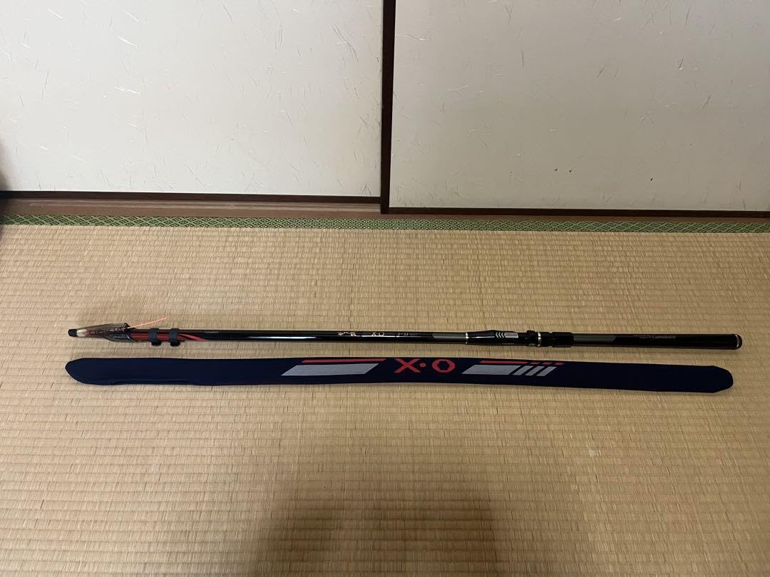 磯竿 がまかつ がま磯 xo 3-53 遠投 赤黒ツートンカラー ロッド 釣り竿 Amazon | 磯竿 がまかつ がま磯 xo 3-53 遠投 赤黒ツートン