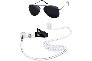 Spy Costume Headphones for Adults Mib Fbi Costume