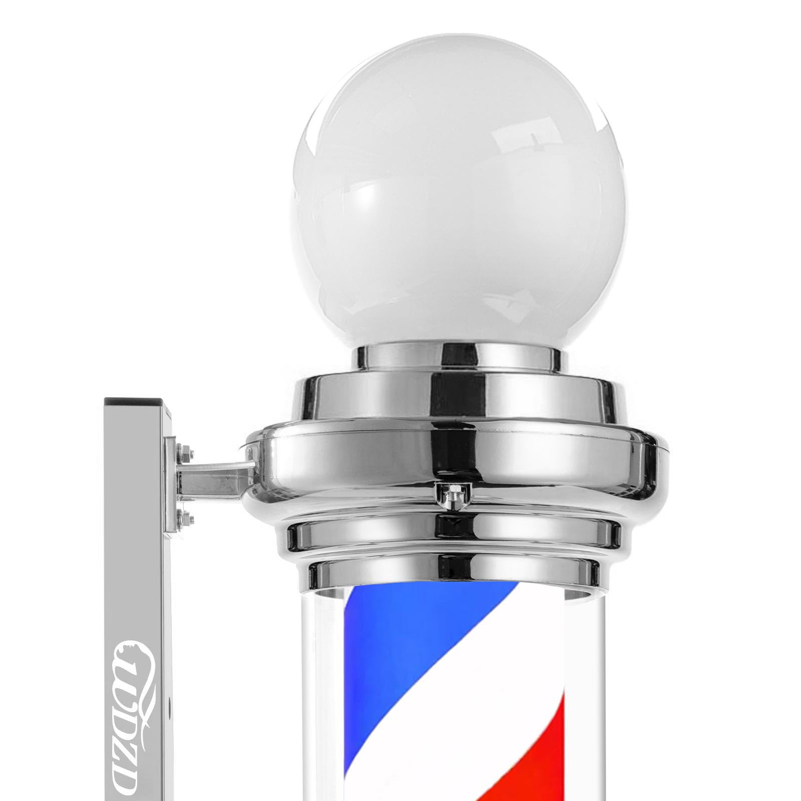 Amazon.com: WDZD 20'' Mini Silver Barber Pole Light : Office Products