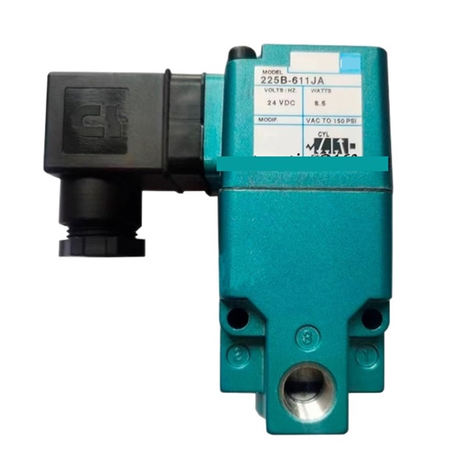 Électrovanne 225B-611JA pour automatisation de système hydraulique