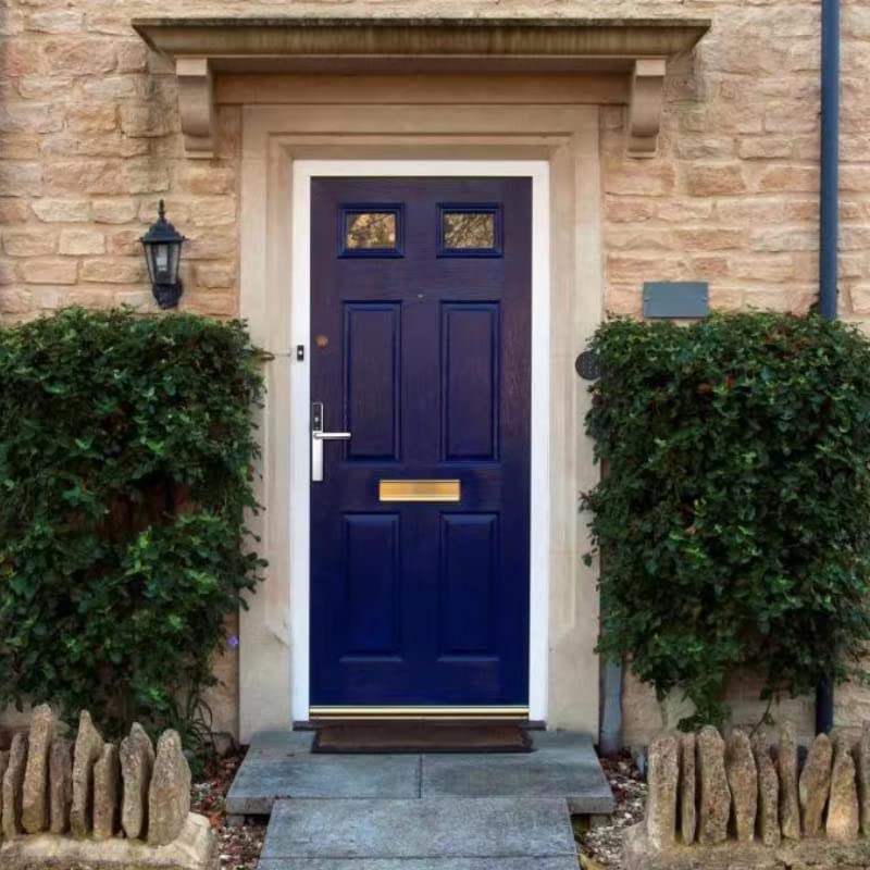 Blusafe Origin Smart Keyless Door Handle for Home Security, App Control, Key Card, Remote Lock/Unlock (Chrome + Bridge) - Image 5