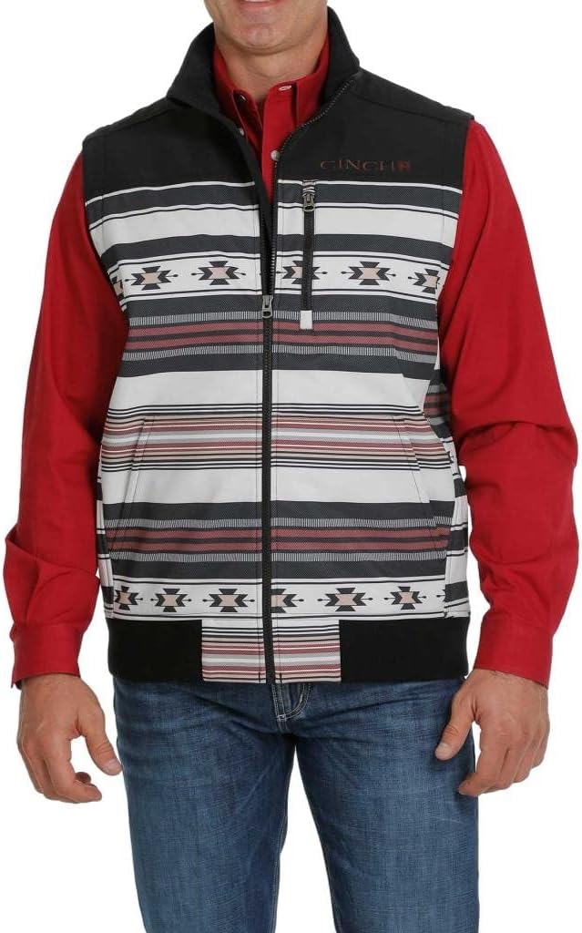 Southwest Print Multi-Color Bonded Vest by Cinch