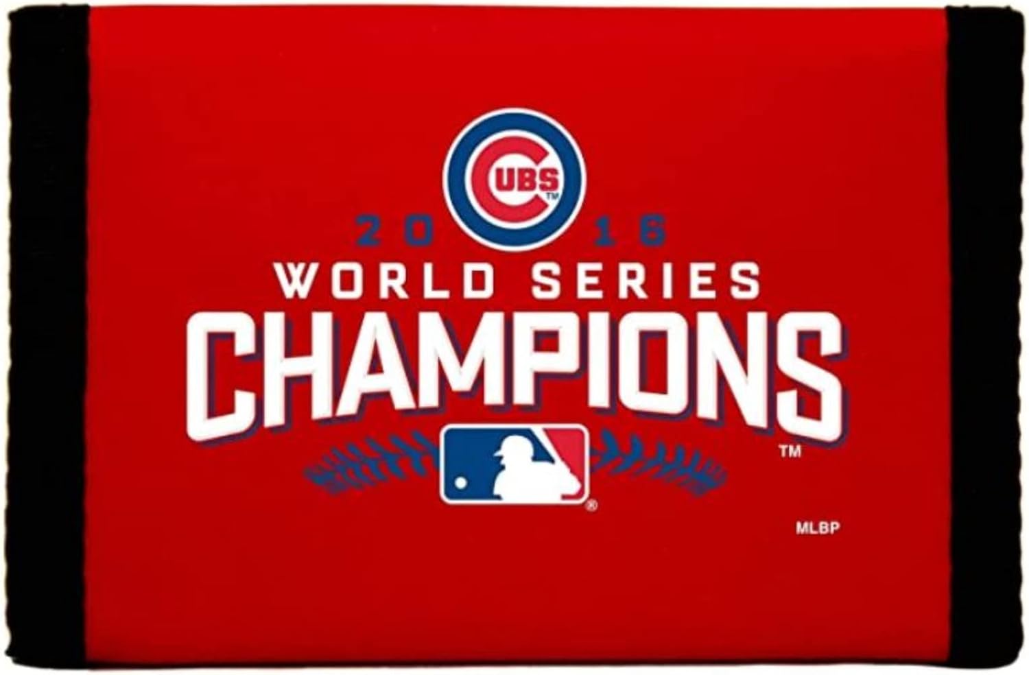 Chicago Cubs 2016 World Series Champions Nylon Wallet, Red