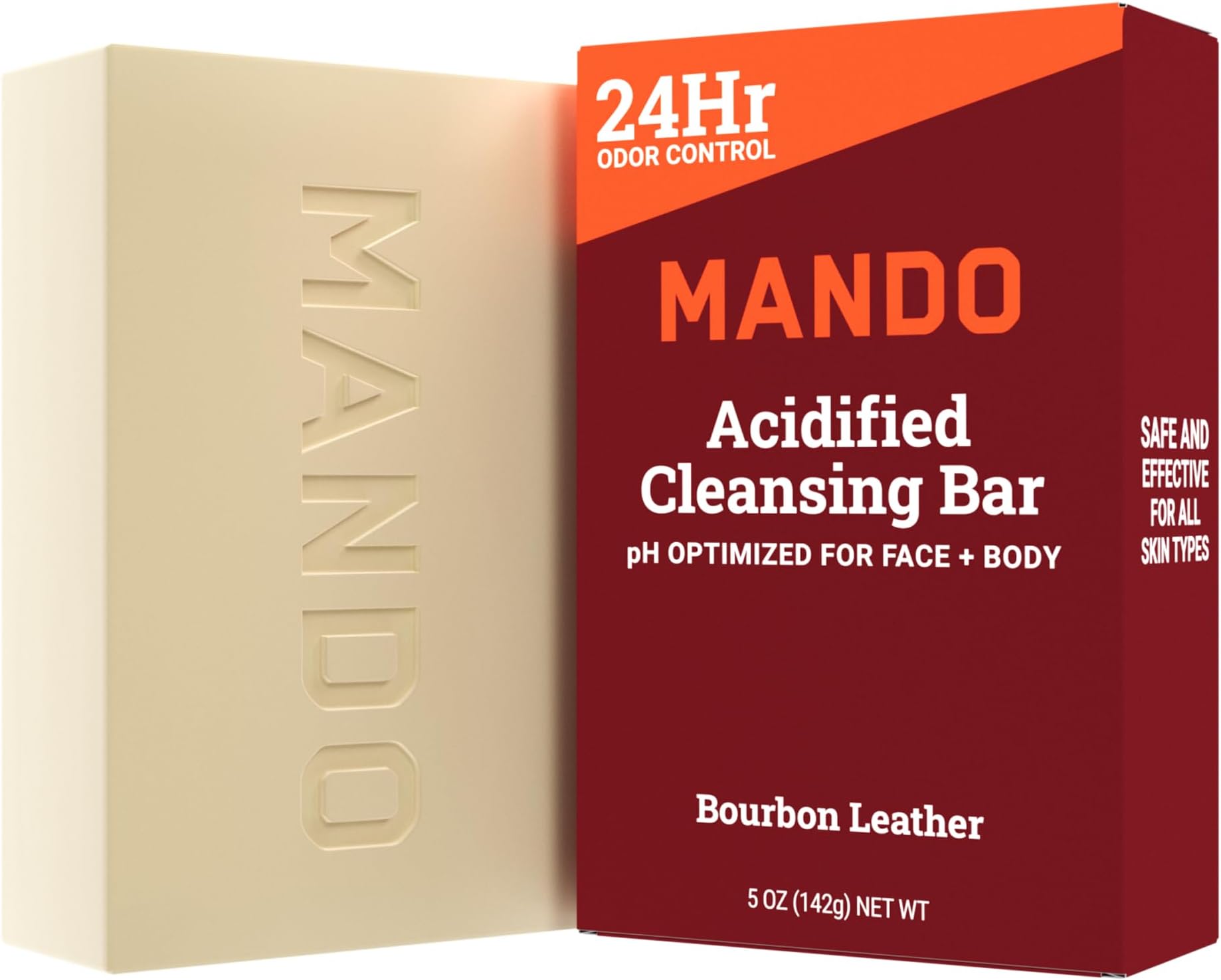 Mando Syndet Bar - Bourbon Leather