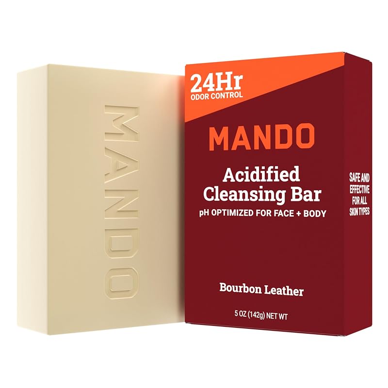 Barra de limpeza acidificada Mando Bourbon Leather