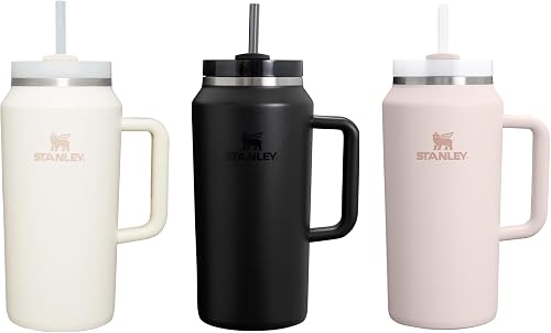 STANLEY 1913 Quencher H2.0 Borraccia Con Cannuccia 1.2L - Rose Quartz - 12