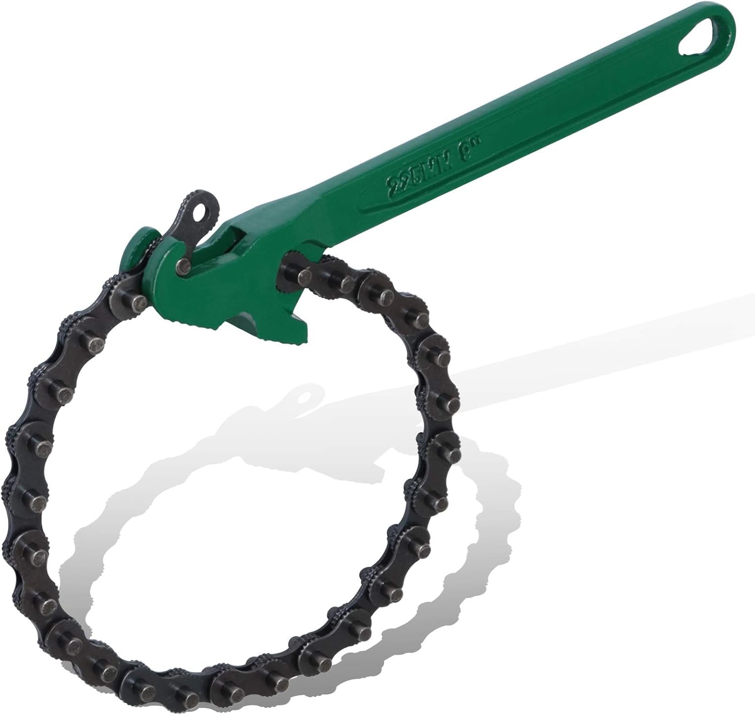 9 Inch Heavy Duty Ratcheting Chain Wrench Reversible Oil Filter Tool Pipe Fittings Tools-image-35