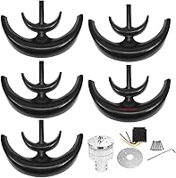 Vista 3 de Generador de turbina de viento vertical de 2000 W, 48 V, 24 V, 12 V, energía magnética libre, molino de viento, generador de turbina de viento