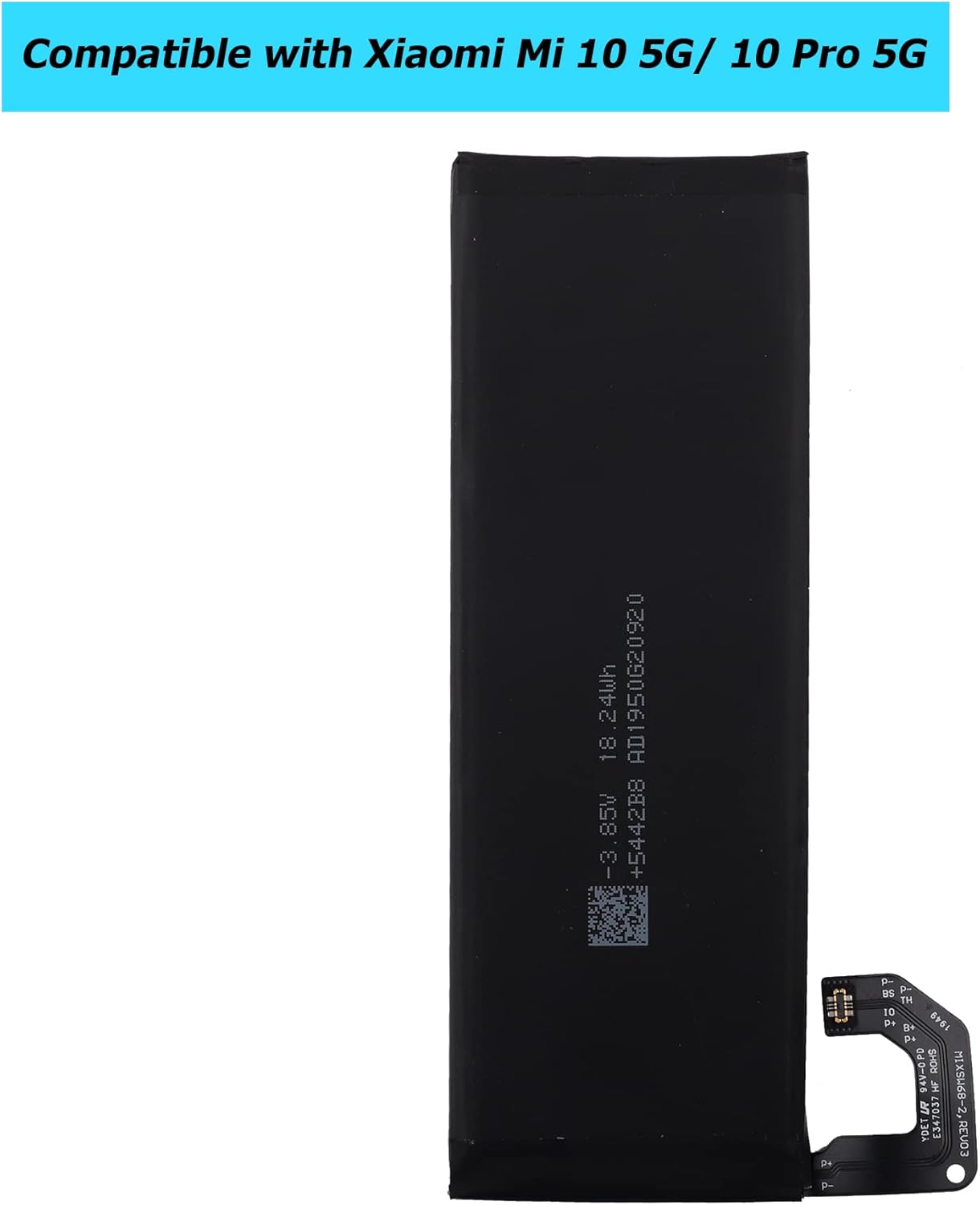 New BM4N Replacement Battery Compatible with Mi 10 5G M2001J2G M2001J2I with Toolkit