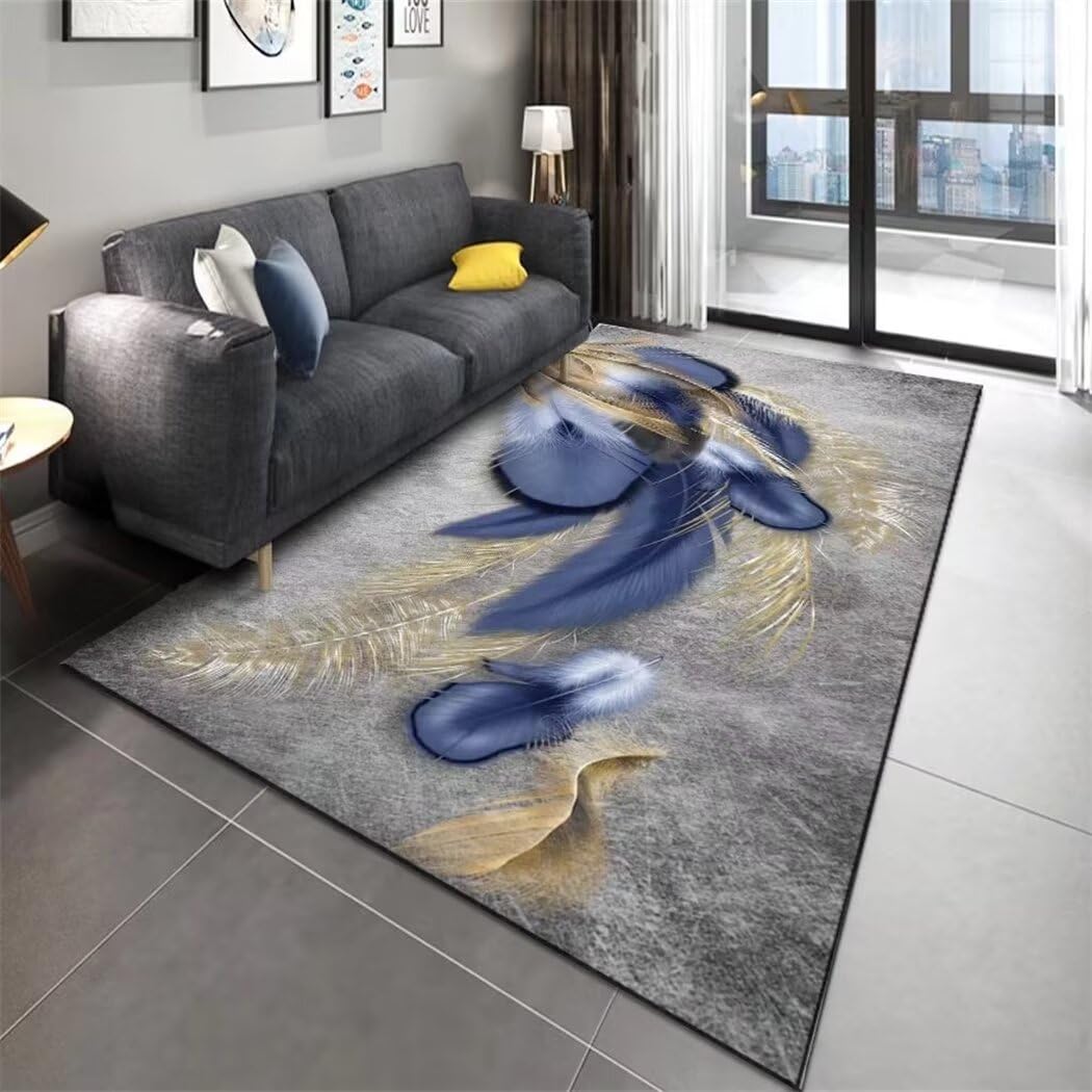 decoracion salon modernos Resistencia a la contaminación y antideslizante Alfombras Bebes Gateo Azul alfombra carretera cuadros habitacion juvenil comedor modernos alfombras dormitorio infantil