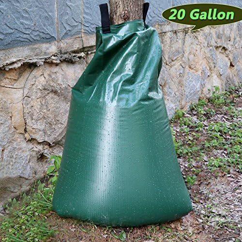 Premium Quality 20 Gallon Tree Watering Bag, Slow Release Watering Bag for Tree Dip Irregation,Made of Heavy Duty PVC Tarpaulin