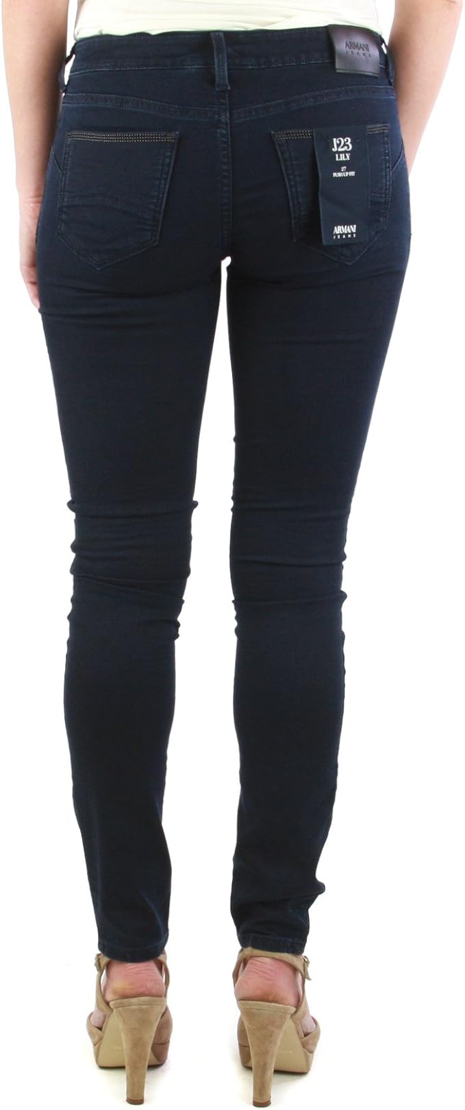 Armani Jeans Jeans j28 Orchid 3Y5J235DXIZ150 Donna Blu Navy : Amazon.it:  Abbigliamento