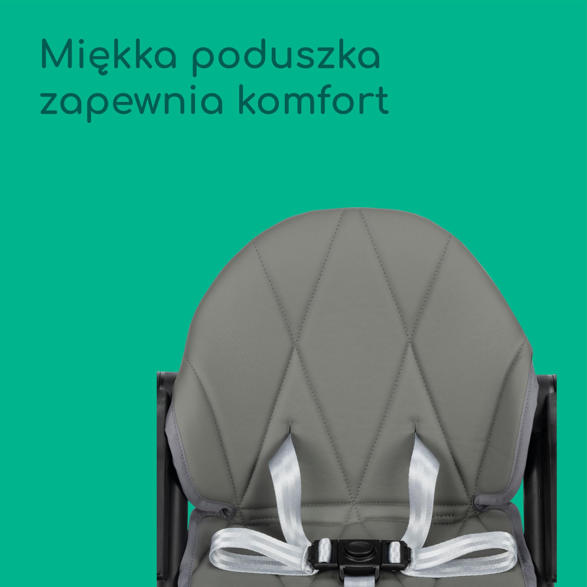 Bebeconfort Moly, Przenośne Krzesełko Podróżne, od 6 miesięcy do 3 lat, 9–15 kg, przenośne krzesełko do karmienia, 3 ustawienia wysokości, Podwyższające Krzesełko do Karmienia Dziecka, Tinted Grey