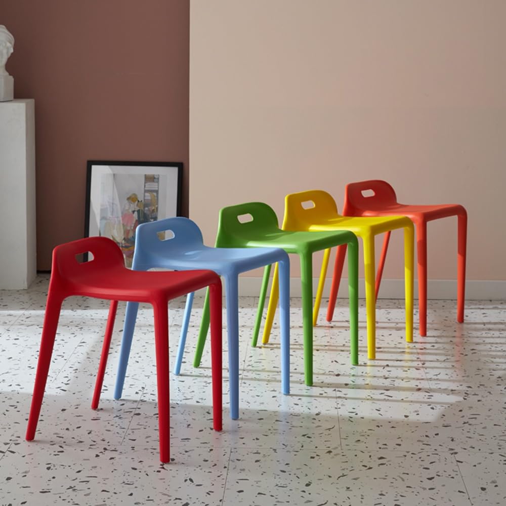 Sedie Plastica Impilabili Set Sgabelli Impilabili In Plastica