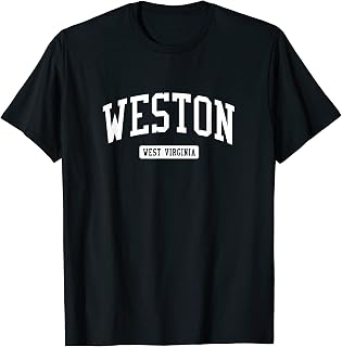 Weston West Virginia WV Vintage Athletic Sports Design T-Shirt