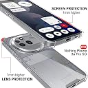 TheGiftKart Crystal Clear Back Cover Case for Nothing Phone 3a Pro 5G | Shock Proof 360° Protection | Hard Clear Back Cover Case for Nothing Phone 3a Pro 5G (PC & TPU, Transparent Bumper) gallery image