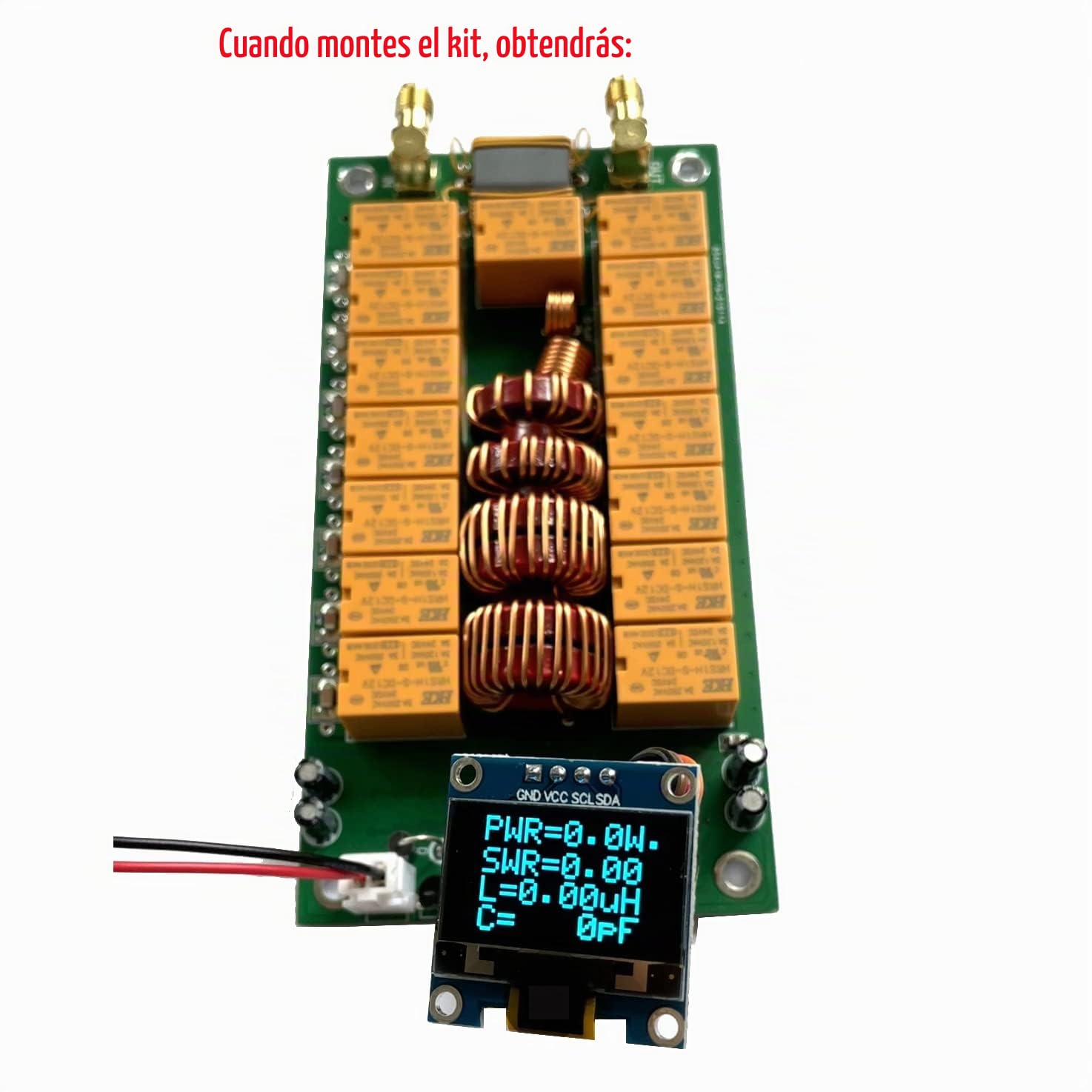 Sintonizador de Antena automático, ATU-100 EXT 1,8-55 MHz Kit by N7DDC