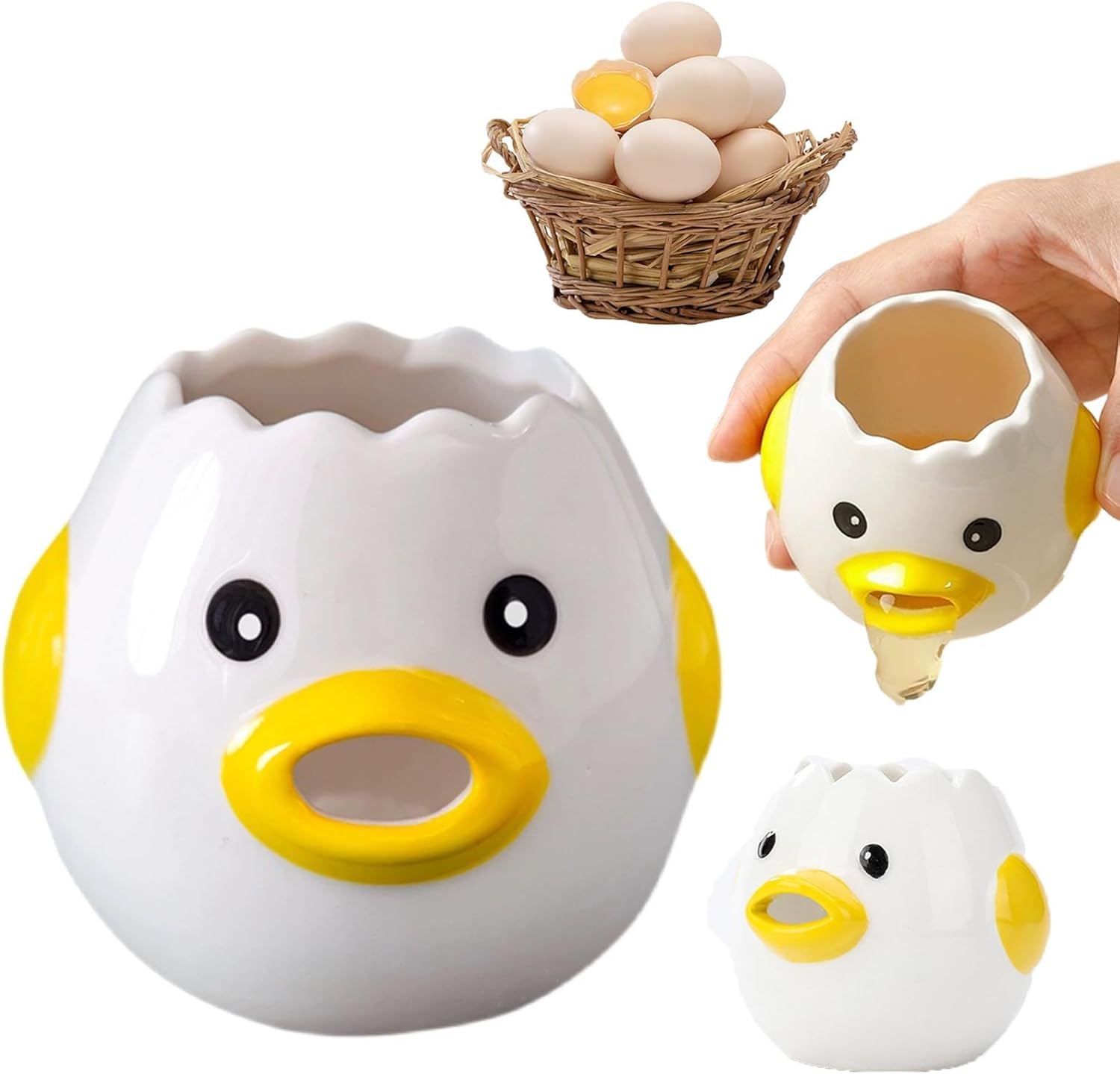 1PCS Egg Separator, Egg Separator Egg Yolk White Divider, Egg Yolk