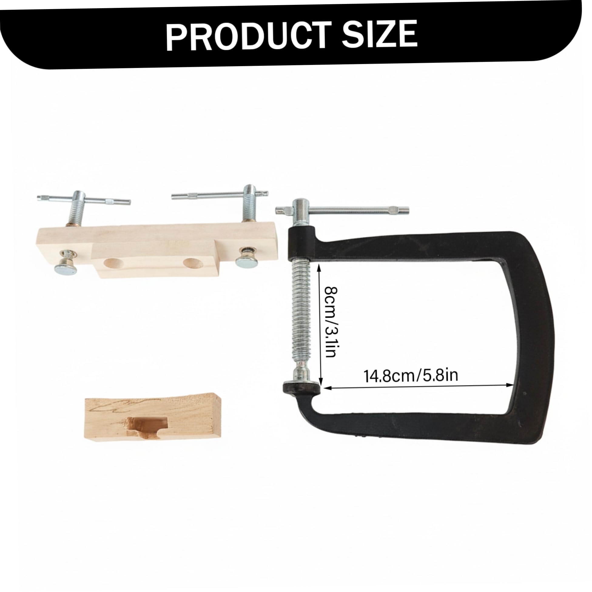 Pince de pont de guitare, Kit d'outils réparation guitare classique acoustique pour le collage pont, outil Luthier bricolage avec pince