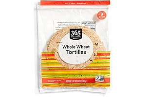 365 by Whole Foods Market Organic Whole Wheat Tortillas 10.5 Ounces, 6 Count