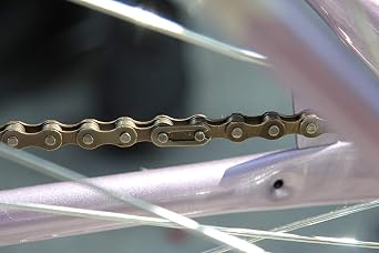 ZONKIE Single-Speed Bicycle Chain 1/2 x 1/8 Inch 116 Links