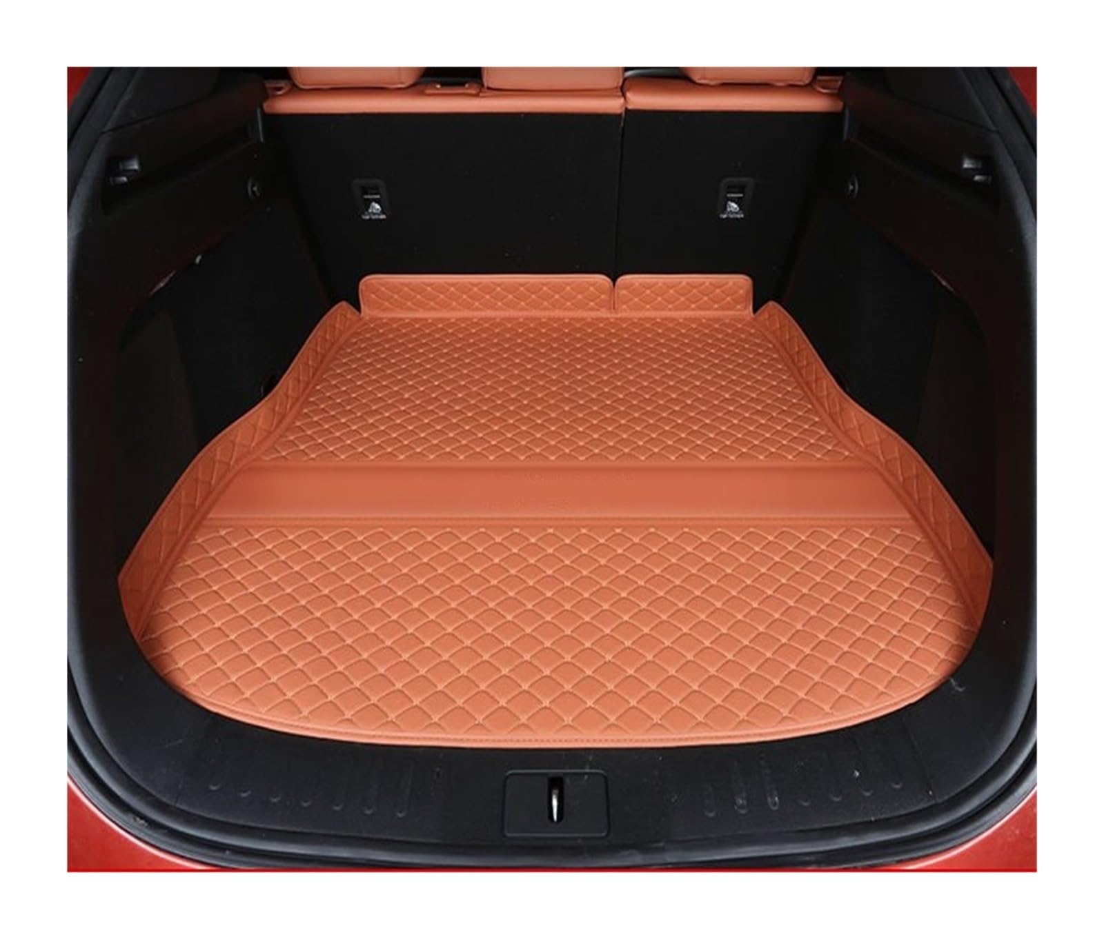 Tapis de Protection de Coffre Changan Deepal S7 2024 Tapis Sur Mesure S07 Orange