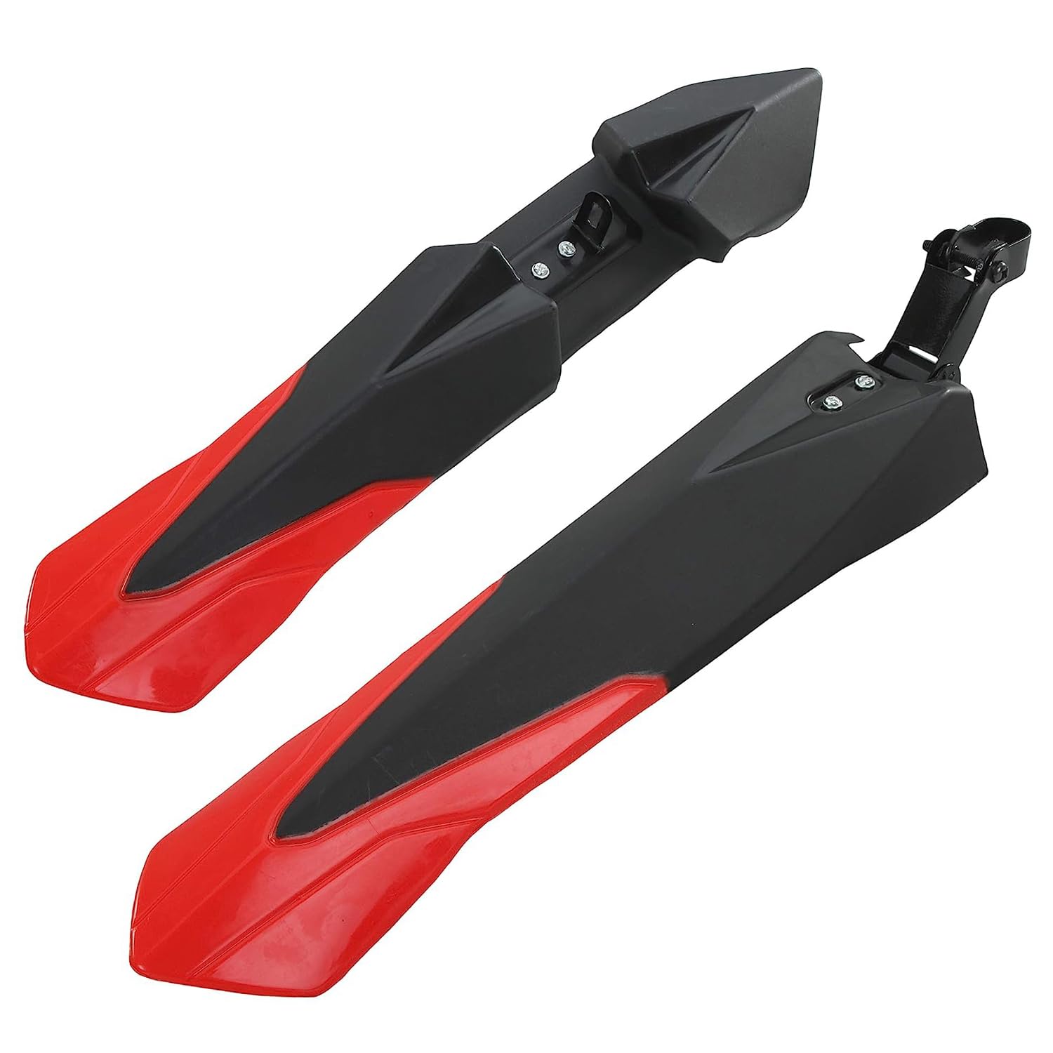 Prokick Bicycle Front and Rear Dual Tone Mudguard with Iron Fitting, Black/Red (B0C9TTKBHH) Amazon Price History, Amazon Price Tracker