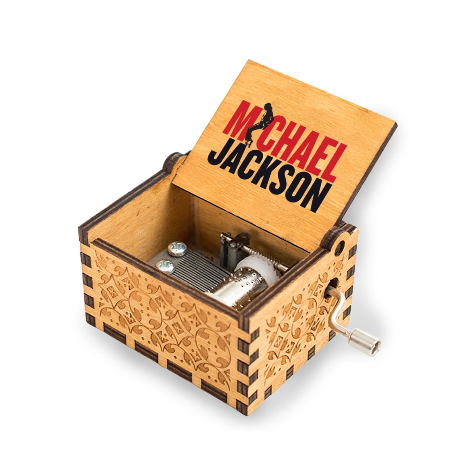 Amazon.co.jp: マイケル ジャクソン オルゴール 木製 Music Box 