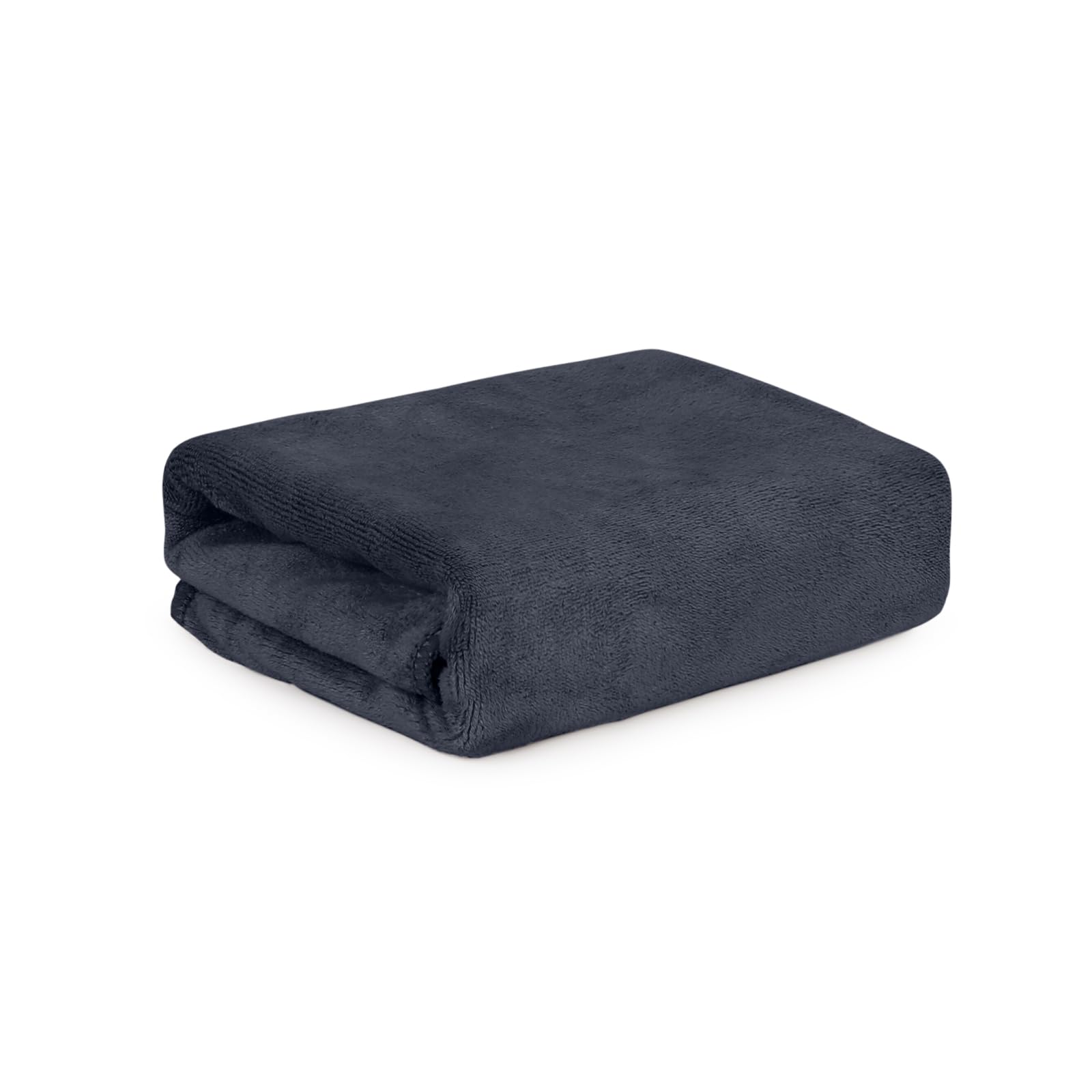 Microfiber Bath Towel | Coral Large Bath Towel | 550 GSM Extra Soft Plush, High Absorbent and Quick Dry Bath Towel for Women & Men | (Black, 75 x 150) cm-image-41