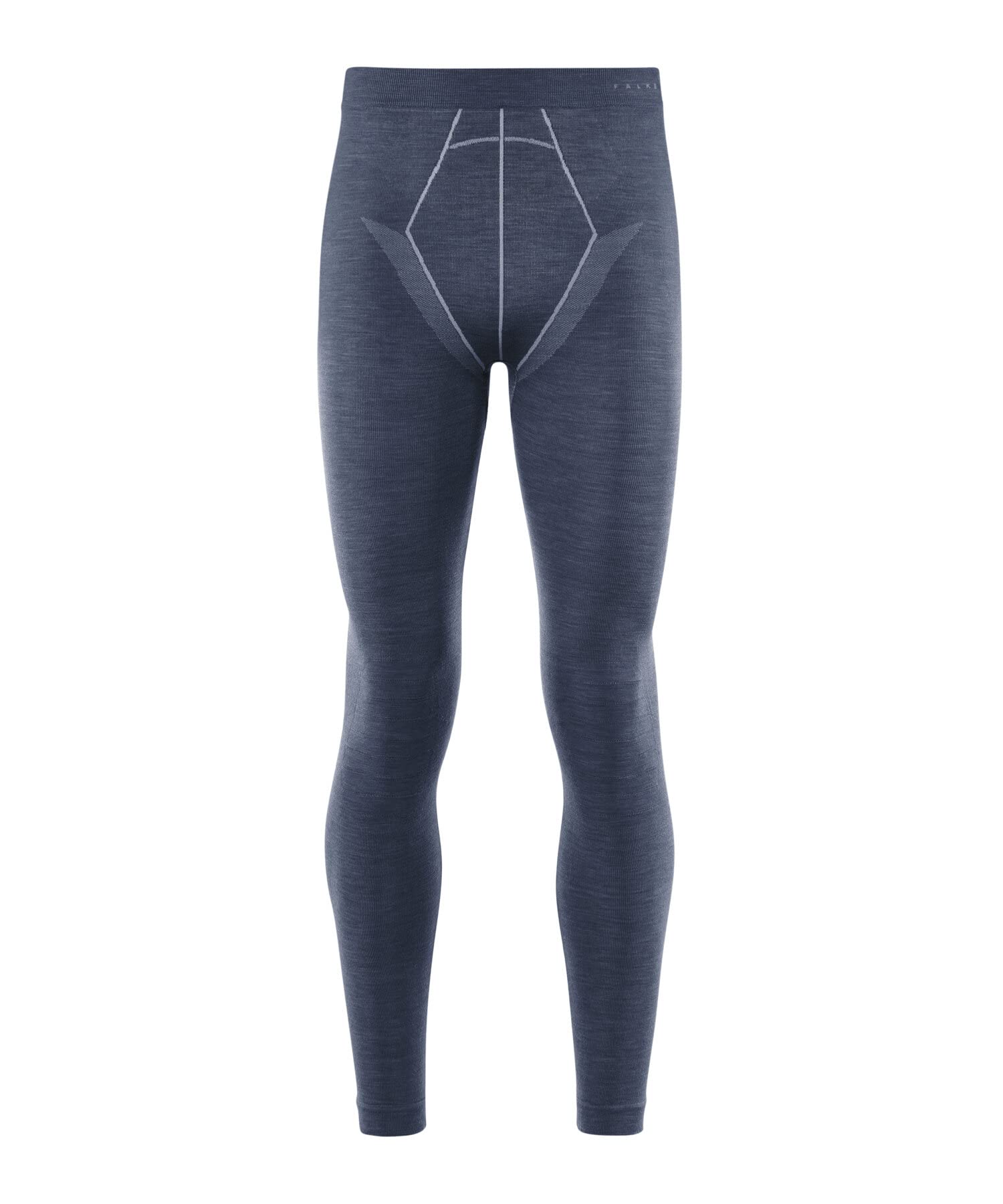 FALKE Uomo Wool-Tech Regular Long calzamaglia sportiva tecnica intimo funzionale termico per clima freddo e molto freddo traspiranti termoregolanti antiodore sostenibili lana filo funzionale 1 pezzo | in lana merino per temperature da fredde a molto fredd