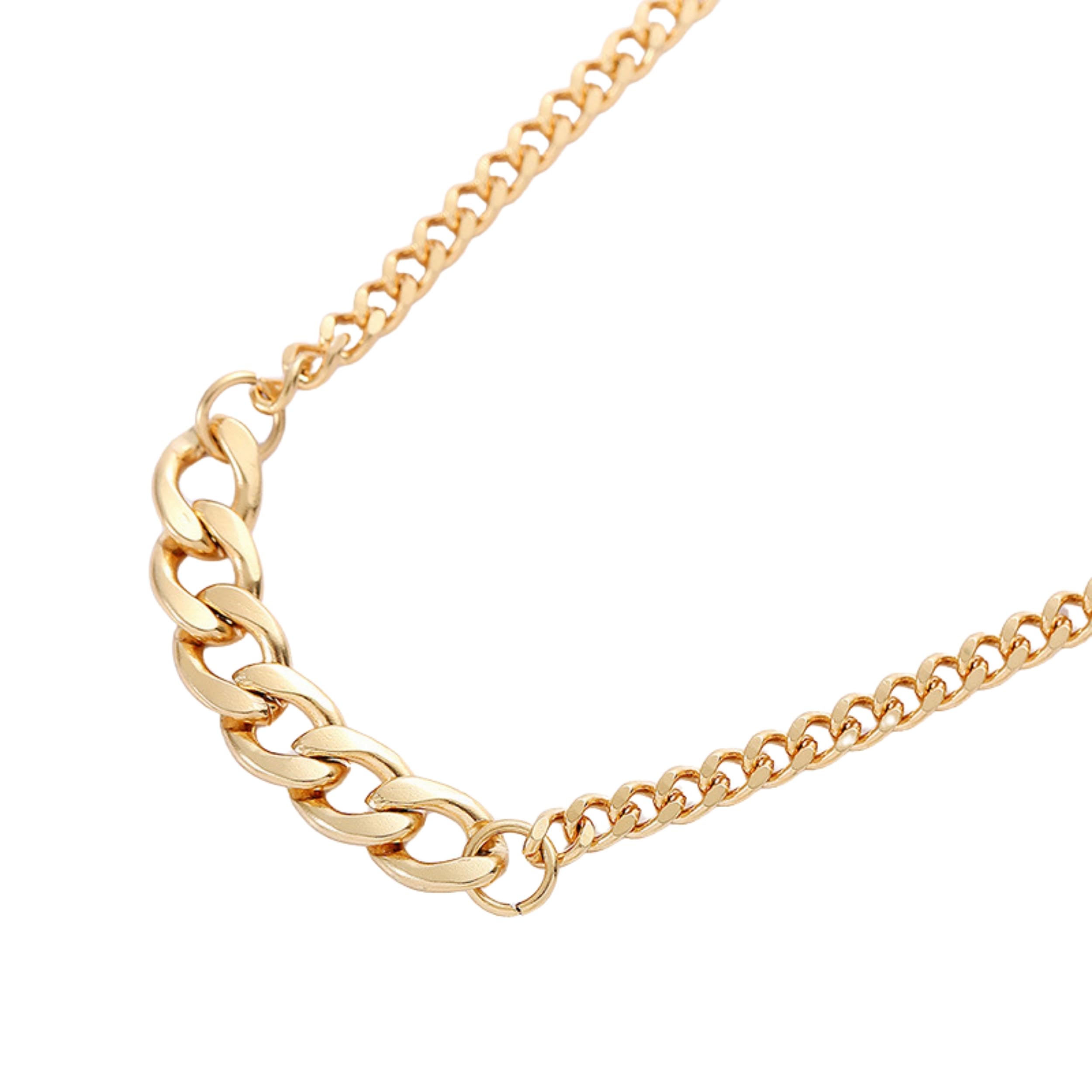 salty Alpha Anti Tarnish Stainless Steel Regal Aurum Neck Chain for Men | Stylish Necklace | Jewellery Accessories for Boys | Minimal Jewelry | Gifts for Boyfriend & Husband-picture-10