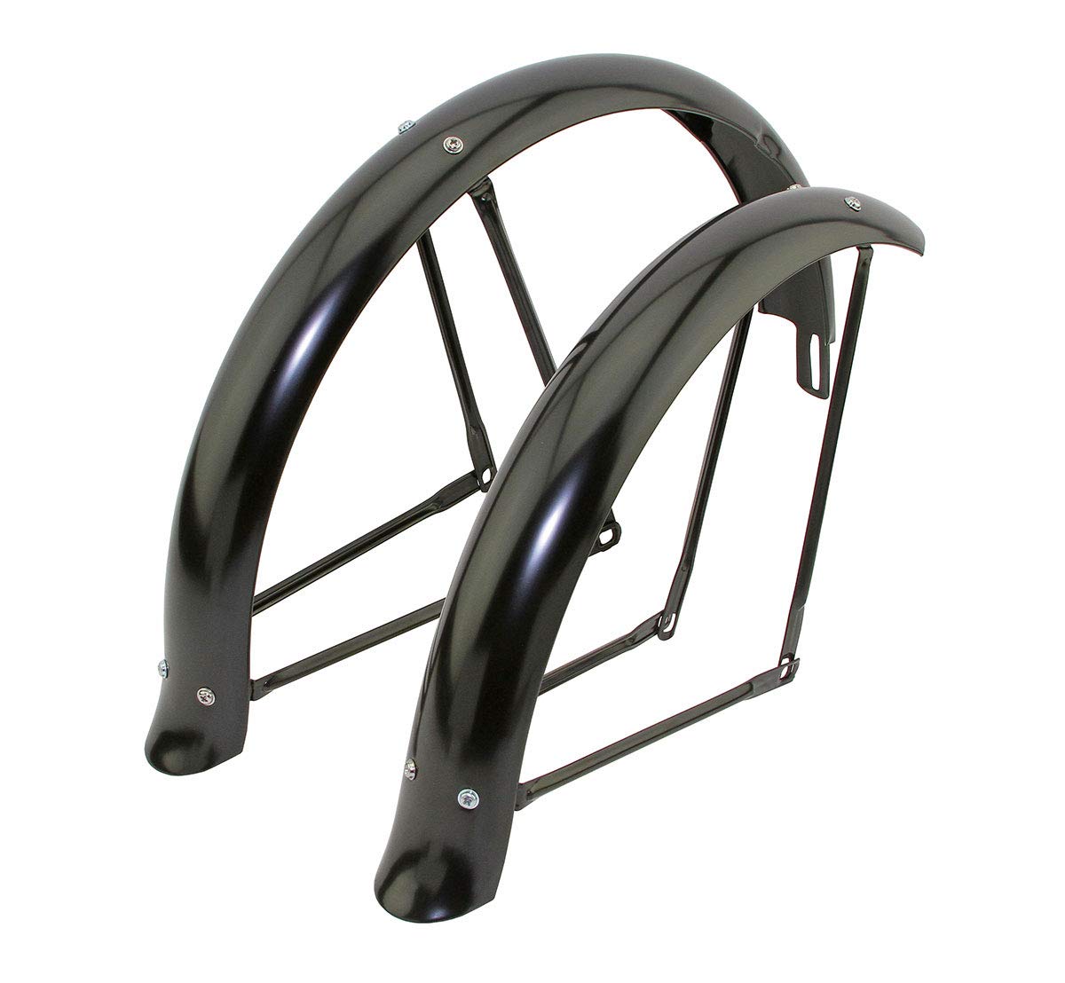 Alta Bicycle 20" Flared Adjustable Fender Set, Multiple Colors