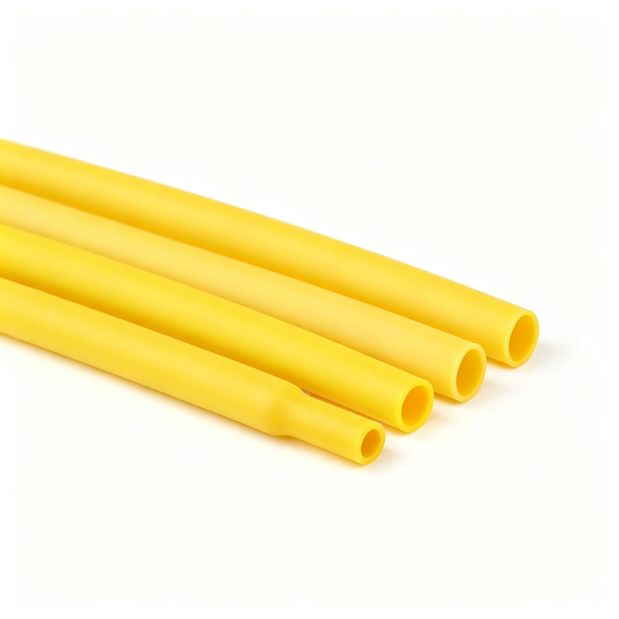 Tubo Termorestringente Industriale 10m Φ5mm Rapporto 1,7:1 Flessibile-Yellow