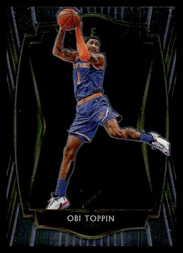 Miniatura 1 de 2020-21 Panini Select #187 Obi Toppin Premier Level NM-MT New York Knicks Basketball Trading Card
