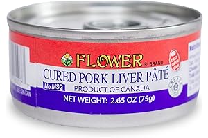 Flower Brand Cured Pork Liver Pashtet, 2.65 Ounce (Pack of 6)